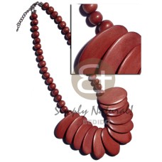 Overlapping 12 pcs. dyed 30mmx45mm