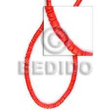 2-3mm red coco heishe