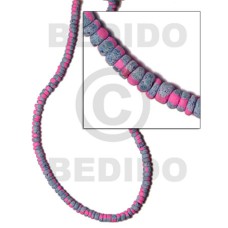 4-5mm coco pokalet. bright pink