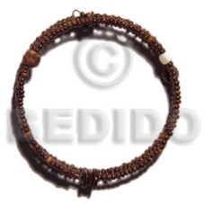 2-3mm coco pokalet. natural brown