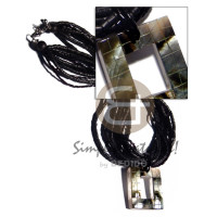 40mmx35mm rectangular blocking blacklip tiger