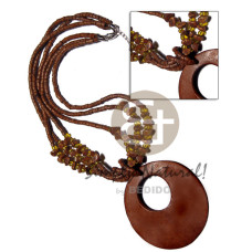 3 layers 2-3mm coco heishe