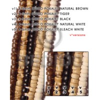 4-5mm coco pokalet natural brown