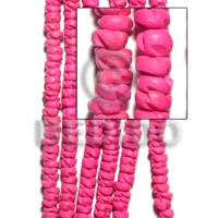 Coco flower 10mm dyed pink