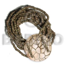 10 layers elastic dark olive