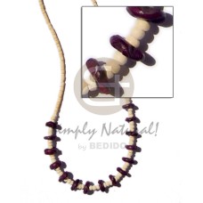 2-3mm bleach coco pokalet heishe