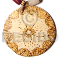 50mm round coco pendant