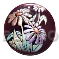 Round 50mm blacktab shell