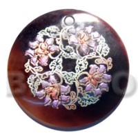 Round 50mm blacktab shell