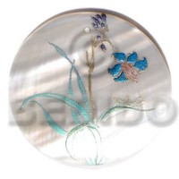 Round 50mm kabibe shell