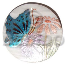 Round 50mm kabibe shell