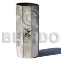 Inlaid troca lighter case