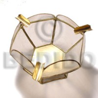 Capiz ashtray
