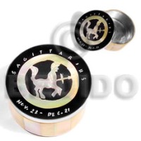 Stainless metal round casing