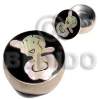 Stainless metal round casing