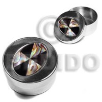 Stainless metal round casing