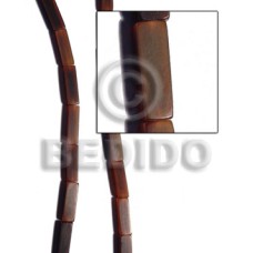 Golden horn rectangular block 23mmx8mm