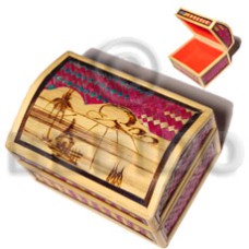 Bamboo pandan jewelry box