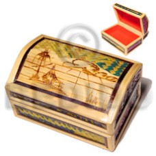 Bamboo pandan jewelry box