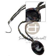 Olive green macrame cord and