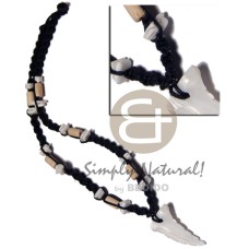 35mmx25mm kabibe shell fang pendant