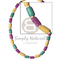 Lavender yellogreen wood tube black