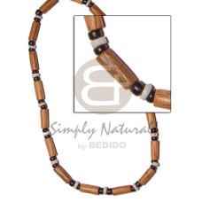 Palmwood tube black coco