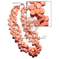 3 layers 10mm peach coco