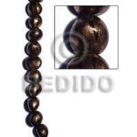 Kukui seed marble black