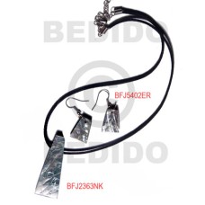 Set jewelry ordered individually as