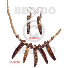 Set jewelry ordered individually as