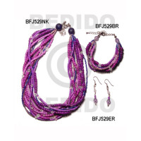 Set jewelry ordered individually as