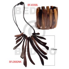 Set jewelry ordered individually as