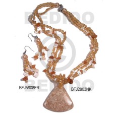 Set jewelry ordered individually as