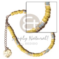 4-5mm yellow coco pokalet.