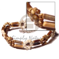 2 rows sig-id wood tube