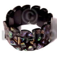 35mmx15mm paua abalone crazy cut