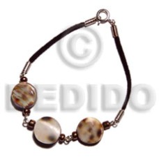 15mm cowrie tiger in wax