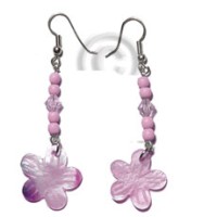 Dangling 20mm pastel pink hammershell
