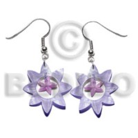 Dangling 40mm lilac sun hammershell