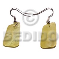 Dangling 30mmx20mm yellow hammershell