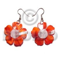 Dangling 30mm flower hammershell