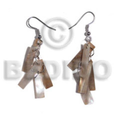 Dangling 5 pcs. brownlip bars