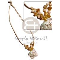 40mm carved butterfly mop in