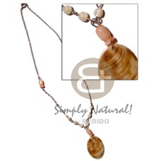 40mm melo shell pendant