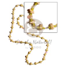 36 in. continuous yellow white