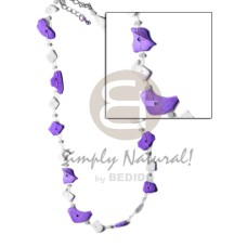 Floating lavender coco nuggets and