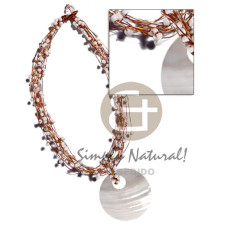 13 rows copper wire choker