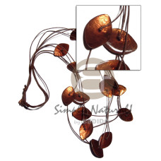 4 r0ws dark brown wax