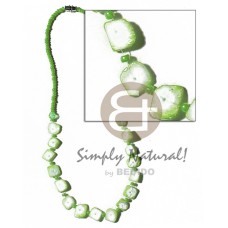 Floating colored white rose in